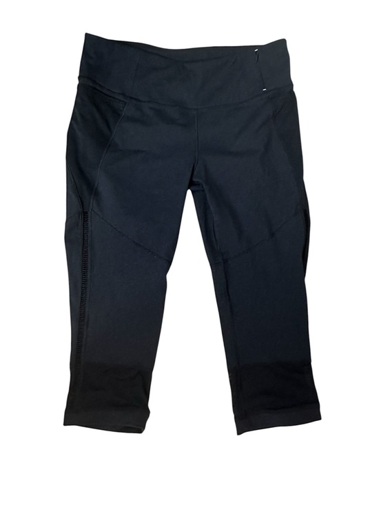 CALIA by Carrie Underwood Pants - Calia By Carrie Underwood Black High-Waist Mesh Bottom Capri Leggings Size L